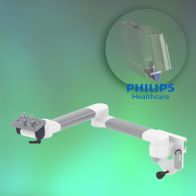 ErgonoFlex Bras Médical Horizontal de 2 X 300 mm pour moniteur Philips Intellivue fixation sur Din Rail Horizontal