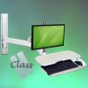 Stations Médicales Combo WT & INTOP H Class pour écran, clavier et souris