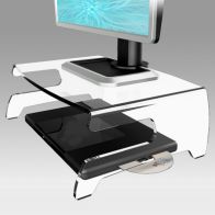 ErgonoFlex Rehausseur d‘écran à hauteur fixe 150 mm Charge 15 Kg