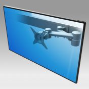 Bras double articulation pour barre porte rail Economique