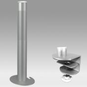 Tube 400 mm Eco Style avec Pince serre-joint de bureau
