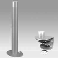 ErgonoFlex Tube 710 mm Eco Style avec Pince serre-joint de bureau