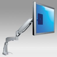 ErgonoFlex Support écran de bureau à vérin à gaz parallèle 1 extension