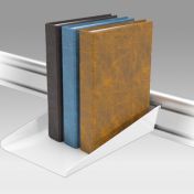 Support de dossiers pour barre porte rail de bureau Design