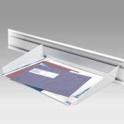 Corbeille A4 pour barre porte rail de bureau Design