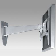 Bras articulé simple extension inclinable pour écran 32" - 60"