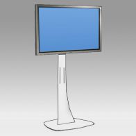 ErgonoFlex Pied Stand Vision Curve 150 cm pour 1 écran de 32"-80" 75 Kg