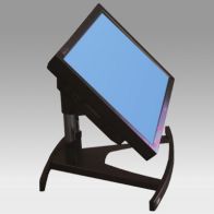ErgonoFlex Pied Stand Vision Tube 56 cm pour 1 écran de 32"-80" 60 Kg