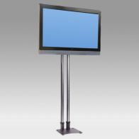 ErgonoFlex Pied Stand Vision Tube 141 cm pour 1 écran de 32"-80" 80 Kg