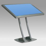 ErgonoFlex Pied Stand Vision Hall 100 cm pour 1 écran de 30"-57" 80 Kg