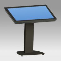 ErgonoFlex Pied Stand Vision Touch 100 cm pour 1 écran de 30"-57" 80 Kg