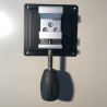 CLAMEAUX MEDICAUX POUR ECRAN, THIN CLIENT, UC, FIXATION SUR COLONNE ET DIN RAIL VERTICAL ET HORIZONTAL
