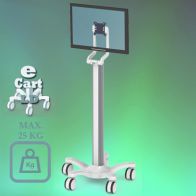 ErgonoFlex Chariot Médical "e Cart LD 2" Pré-configuration pour écran