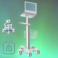 ErgonoFlex Chariot Médical "e Cart LD 5" Pré-configuration pour Laptop