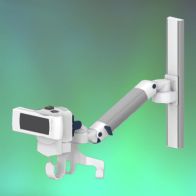 ErgonoFlex Bras Médical Ajustable en hauteur de 300 mm moniteur Dräger M500 / M540 fixation murale