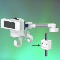 ErgonoFlex Bras Médical Horizontal de 300 mm pour moniteur Dräger M500 / M540 fixation Pole Variable 23 - 40 mm
