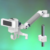 ErgonoFlex Bras Médical Ajustable en hauteur de 300 mm moniteur Dräger M500 / M540 fixation Pole Fixe 38 mm