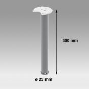 Pole Inférieur de 30 cm pour bras ajustables Philips Intellivue Series