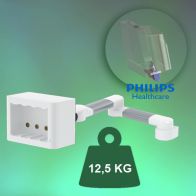 ErgonoFlex Bras Médical Horizontal de 2 X 300 mm pour Philips FMS fixation sur pole de 38 mm