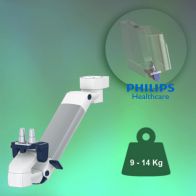 ErgonoFlex Bras Médical PH Ajustable en hauteur de 300 mm pour moniteur Philips Intellivue fixation murale