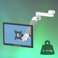 ErgonoFlex Bras Médical écran PH Ajustable en hauteur de 300+240 mm Montage sur Pole Fixe 25 mm