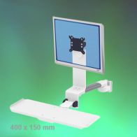 ErgonoFlex Bras Médical Combo Rabattable de 240 mm fixation murale