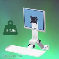 ErgonoFlex Bras Médical Combo Rabattable de 300 mm fixation murale