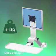 ErgonoFlex Bras Médical Combo Rabattable de 300 mm fixation murale