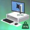 BRAS MEDICAL POUR ECRAN FIXATION SUR POLE
