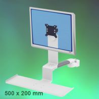 ErgonoFlex Bras Médical Standard Combo Horizontal de 240 mm Montage sur Pole Variable de 23 à 40 mm