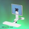 Bras Médical Combo pour écran, clavier et souris