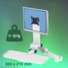 Bras Médical Combo pour écran, clavier et souris