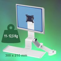 ErgonoFlex Bras Médical Standard Combo Ajustable en hauteur de 300+240 mm fixation sur Din rail Vertical