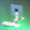 Bras Médicaux Combo pour écran, clavier et souris