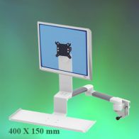 ErgonoFlex Bras Médical Standard Combo Horizontal de 2 x 300 mm fixation sur Din rail Horizontal