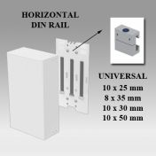 Boitier d‘alimentation Electrique 255 x 115 x 85 mm Fixation sur Din rail Horizontal