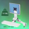 Bras Médicaux Combo pour écran, clavier et souris