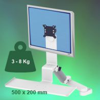 ErgonoFlex Bras Médical Standard Combo Ajustable en hauteur de 300+240 mm sur Pole Fixe 35 mm