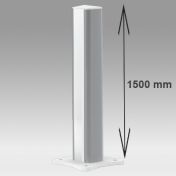 Colonne Médicale Hauteur 1500 mm Fixation au sol ou au plafond